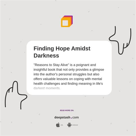 Finding Hope Amidst Darkness
