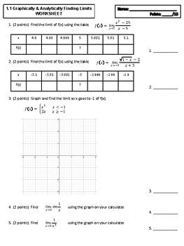 PPT Finding Limits Graphically & Numerically PowerPoint Presentation