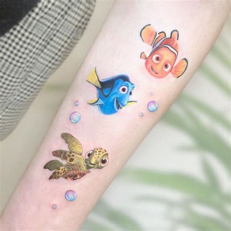 Top 10 Finding Nemo Tattoos Littered With Garbage
