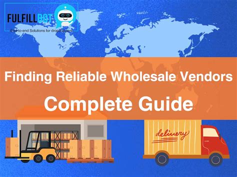 Finding Reliable Vendors