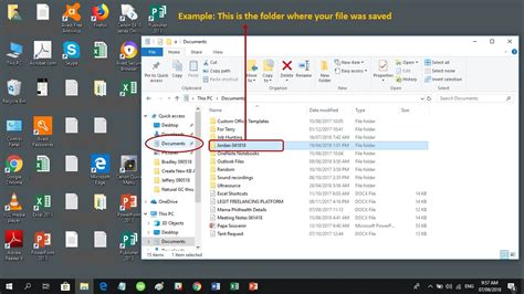 Finding Saved Files on Your Computer