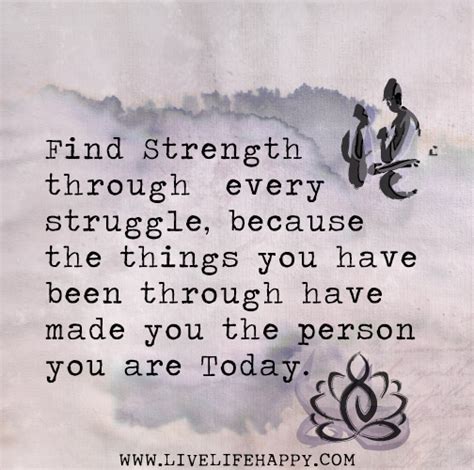 Finding Strength