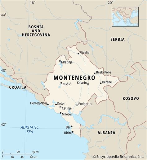 Finding Where Is Montenegro Located