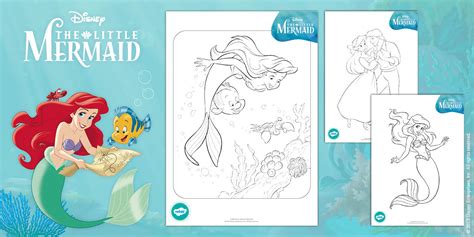 Finding Your Perfect Ariel Colouring Pages