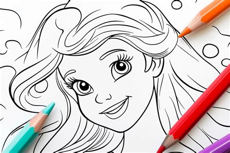 Finding Your Perfect Ariel Free Coloring Pages