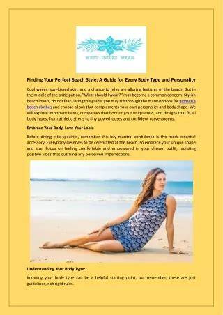 Finding Your Perfect Beach