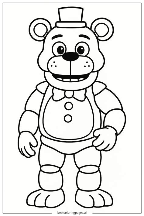 Finding Your Perfect Freddy Bear Coloring Pages