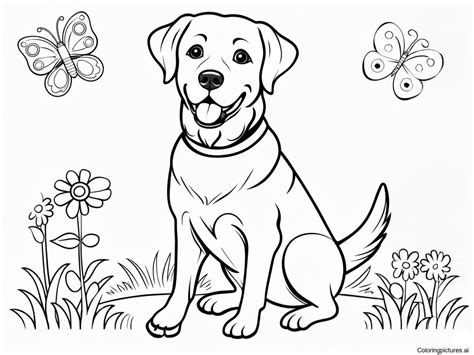 Finding Your Perfect Labrador Coloring Page Printable