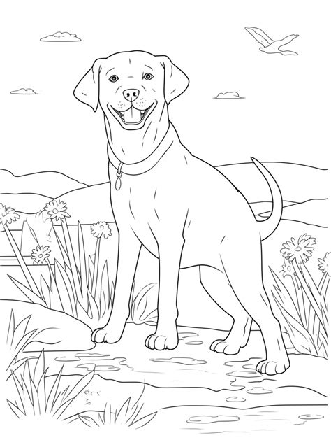 Finding Your Perfect Labrador Colouring Pages Collection