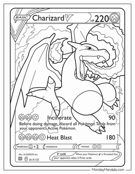 Finding Your Perfect Pokemon Charizard Coloring Page