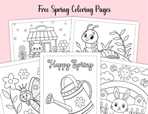 Finding Your Perfect Printable Spring Pages