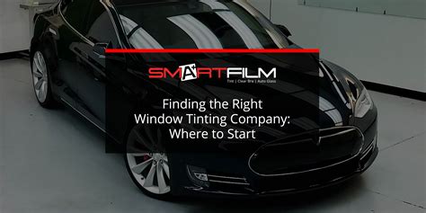 Finding a Reputable Window Tinting Company