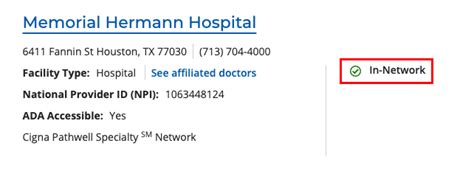 Finding an In-Network Eye Doctor