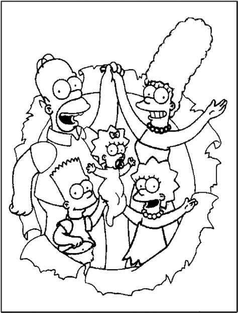 Finding the Best Coloring Pages Simpsons Online
