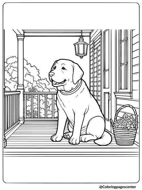 Finding the Best Detailed Labrador Coloring Pages
