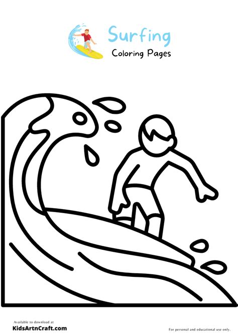Finding the Best Free Printable Surfing Coloring Sheets