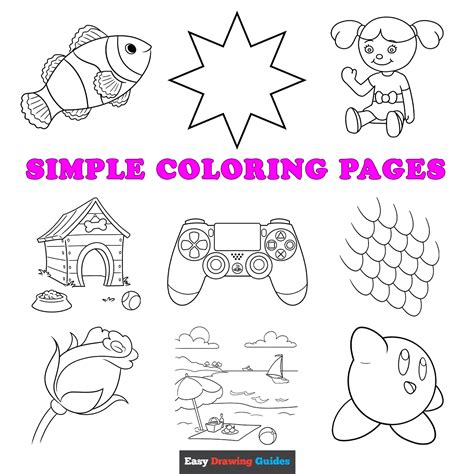Finding the Best Simple Coloring Pictures Online