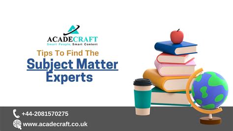 Finding the Best Subject Matter