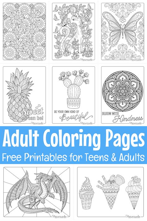 Finding the Perfect Adult Coloring Printable for You