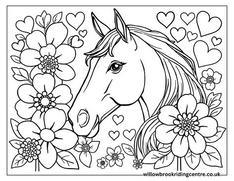 Finding the Perfect Coloring Horses Printable Designs