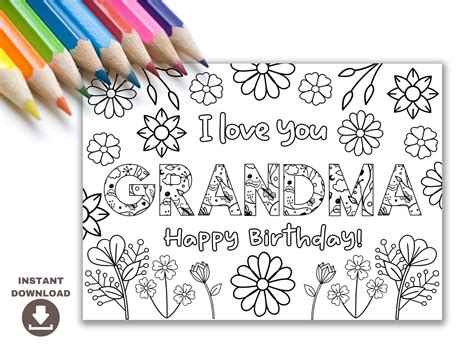 Finding the Perfect Printable Card for Grandma
