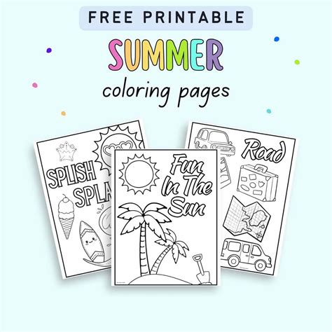 Finding the Perfect Summer Coloring Sheet Collection
