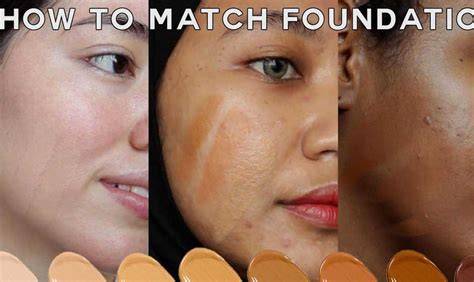 Finding the Right Foundation Shade