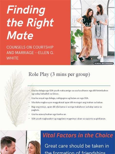 Finding the Right Mate