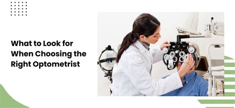 Finding the Right Optometrist: What to Look For