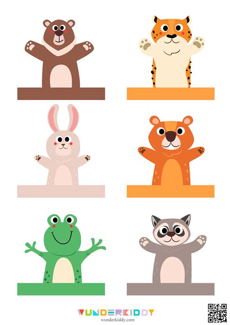 Finger Puppets Templates