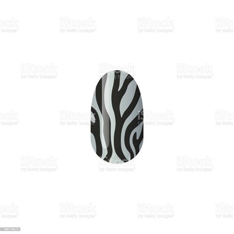 Finger Nail Animalistic Design Realistic