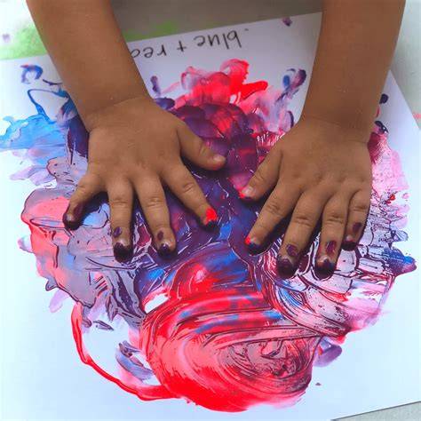 Finger Painting For Kids