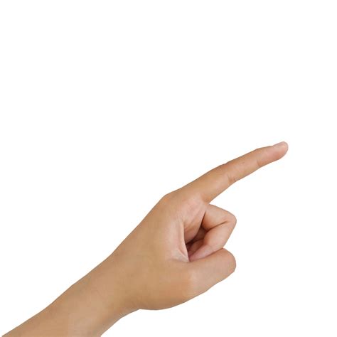 Finger Pointing Image