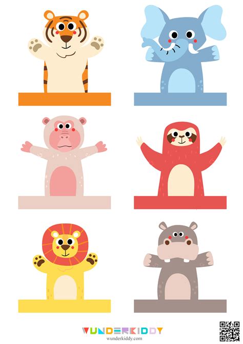 Finger Puppets Printable