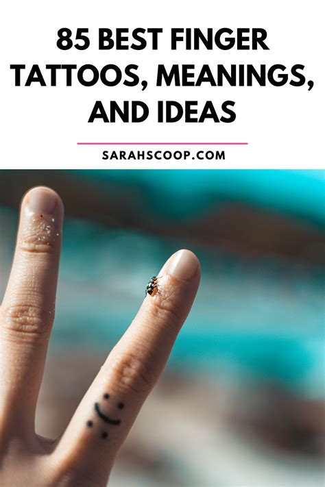 Finger Tattoo Meaning