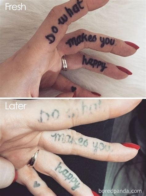 Finger Tattoos After 5 Years