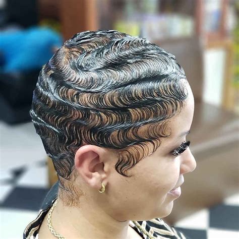 Finger Waves And Hair Style