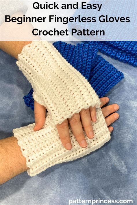 Fingerless Gloves Crochet Easy