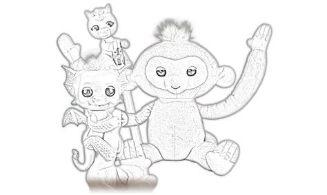 Fingerling Coloring Pages
