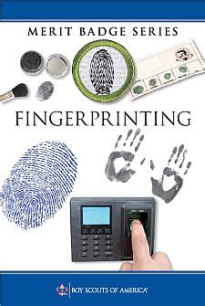 Fingerprint Merit Badge Worksheet