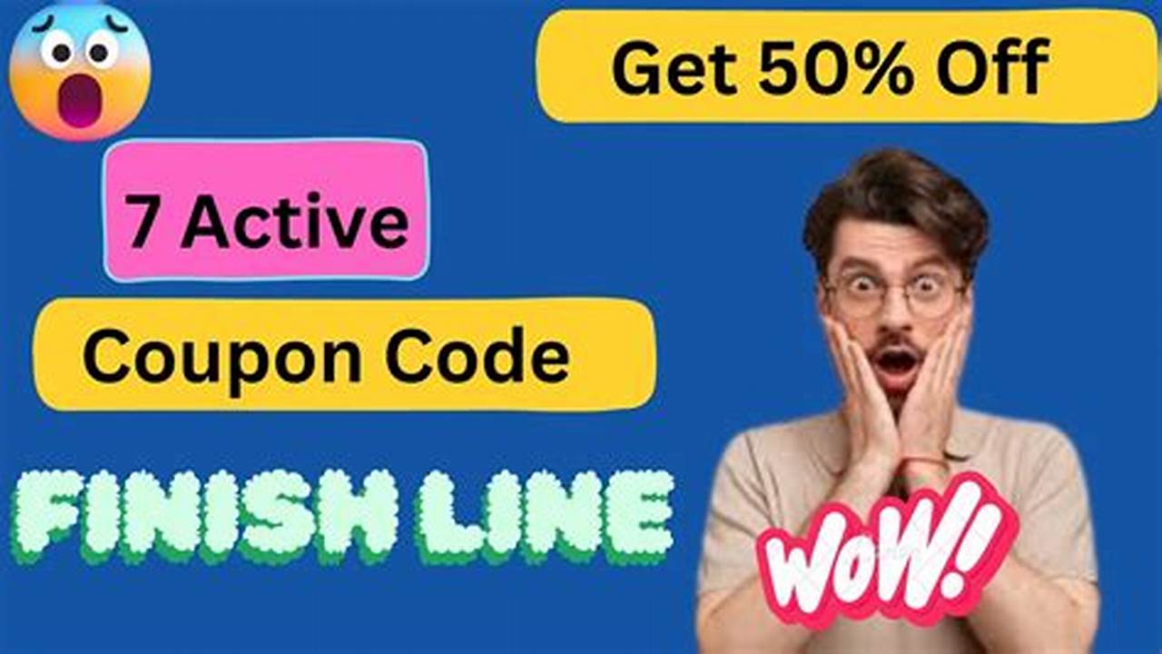 Finish Line Coupon Code 2024