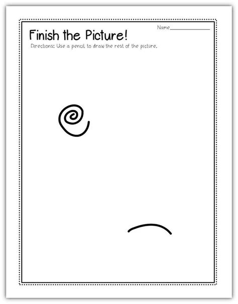 Finish The Picture Printables