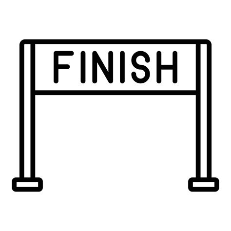 Finish Line Icon
