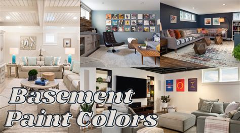 Finished Basement Paint Colors