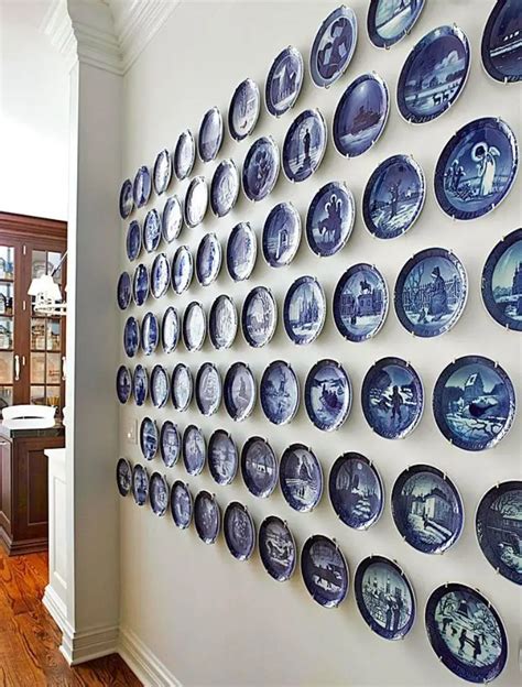 Finished Ceramic Plate Display