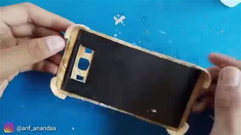 Tutorial membuat casing HP