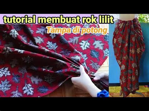 Tutorial Finishing Rok Lilit