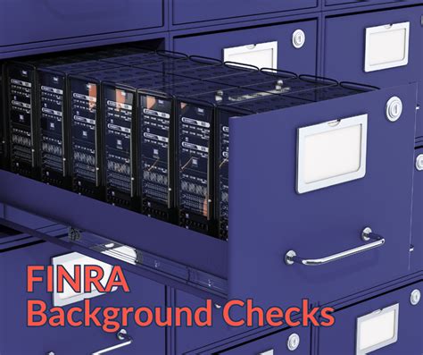 Finra Background Check