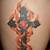 Fire Cross Tattoos