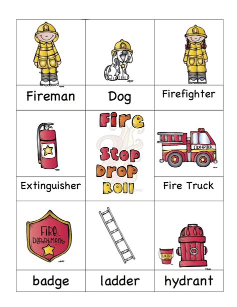 Fire Safety Printables For Preschoolers